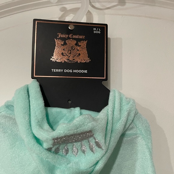 Juicy Couture Terry Dog Hoodie NWT - Picture 2 of 4